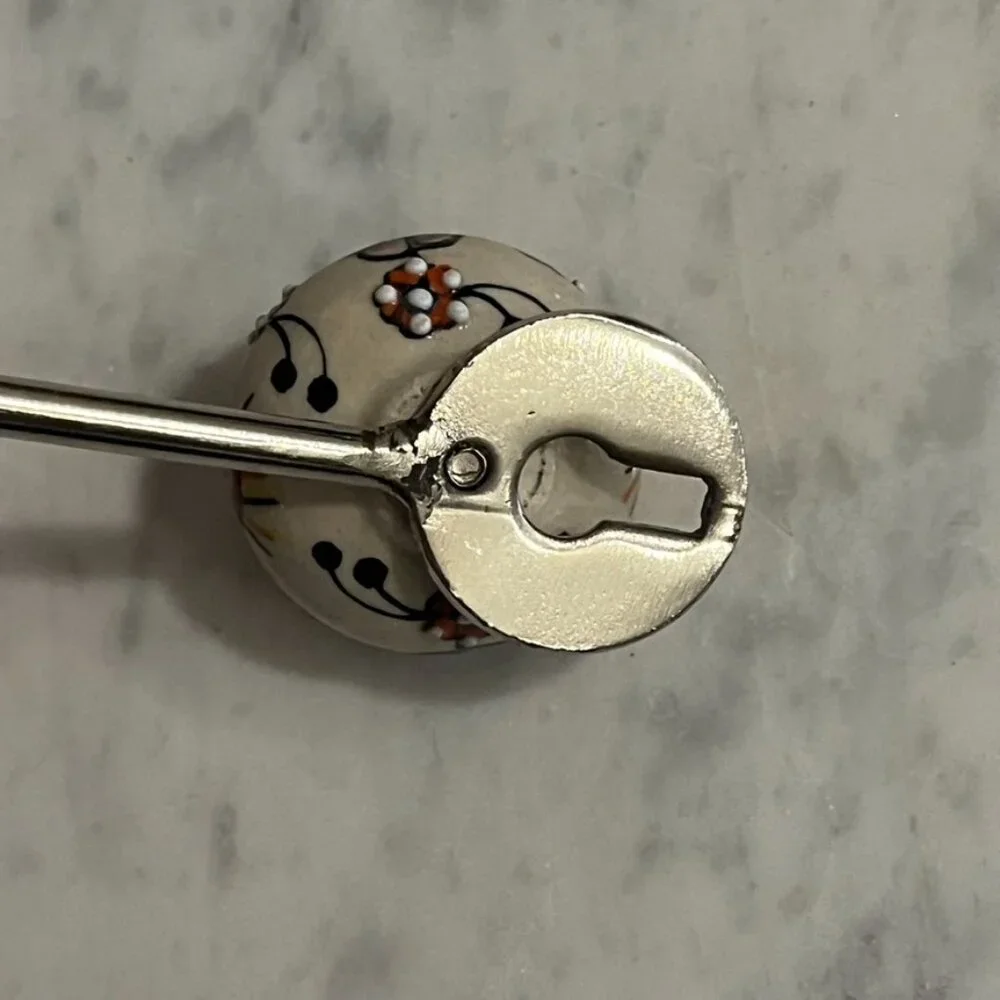 Boho Multi Colored Knob Wall Coat Hook